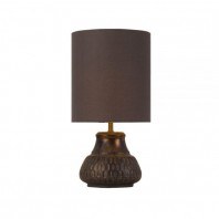 Telbix-Jayla Table Lamp - Bronze Glaze/Black